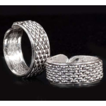 Silver light weight Design Toe Rings by 