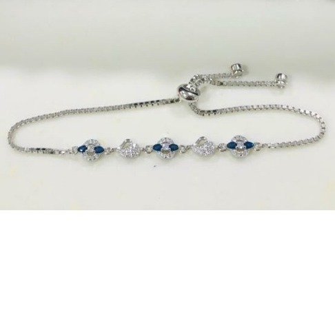 Silver Light Weight Classic Bracelet 