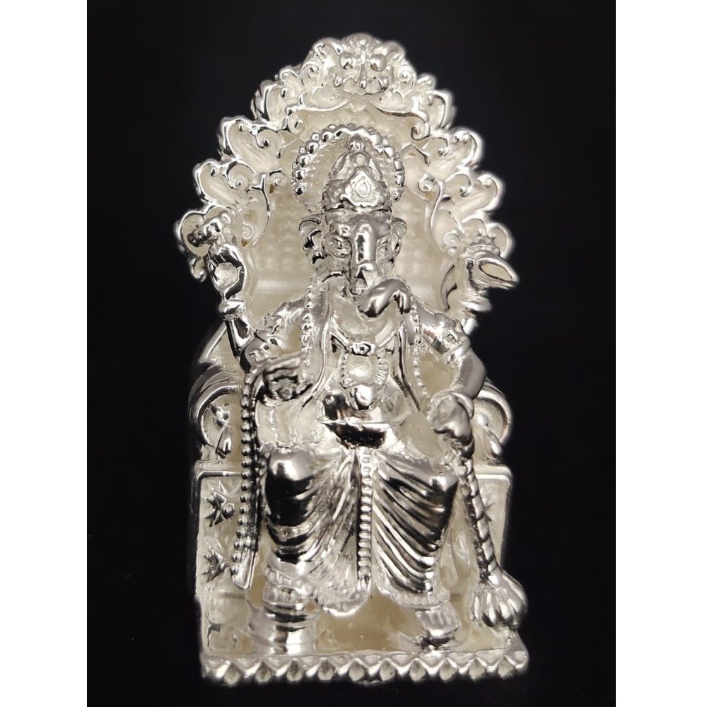 925 silver ganpati idol