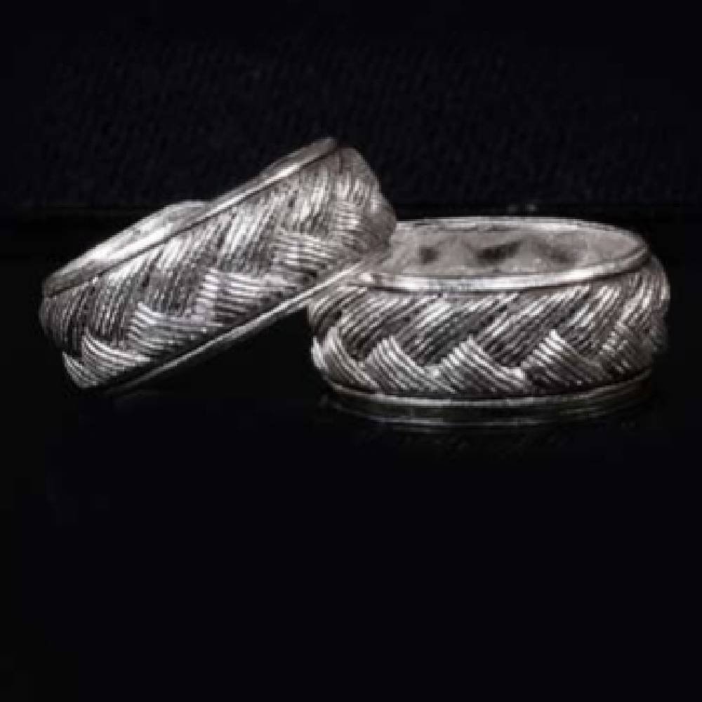 Silver Fancy Design Toe Rings