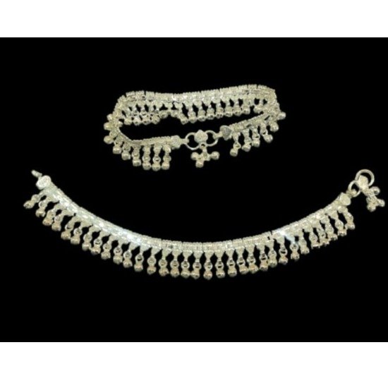 Silver on sale ghungroo payal