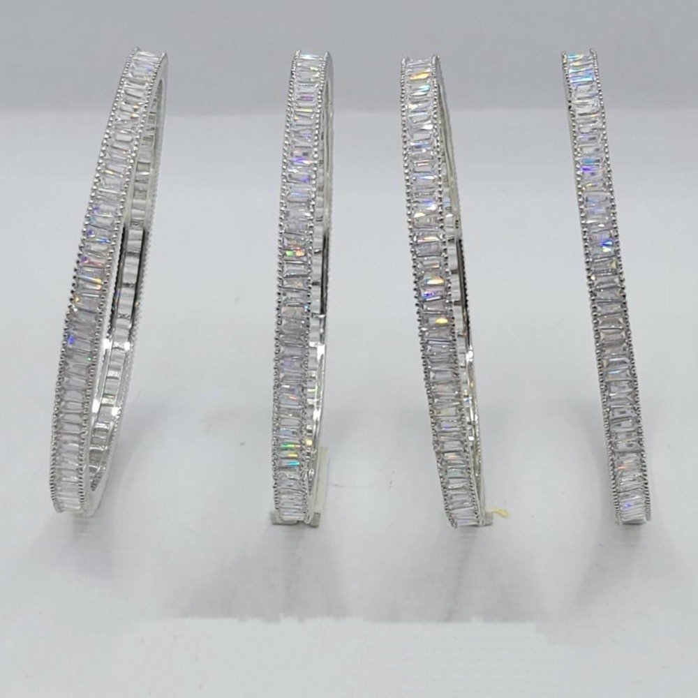 925 silver micro cz bangles