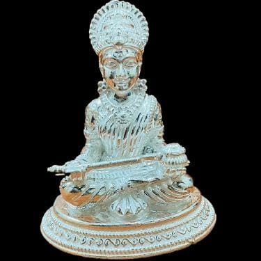 925 silver annapurna maa solid murti